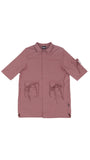 アジョバイアジョ（AJOBYAJO) Tri Pockets Shirt [Indian Red]