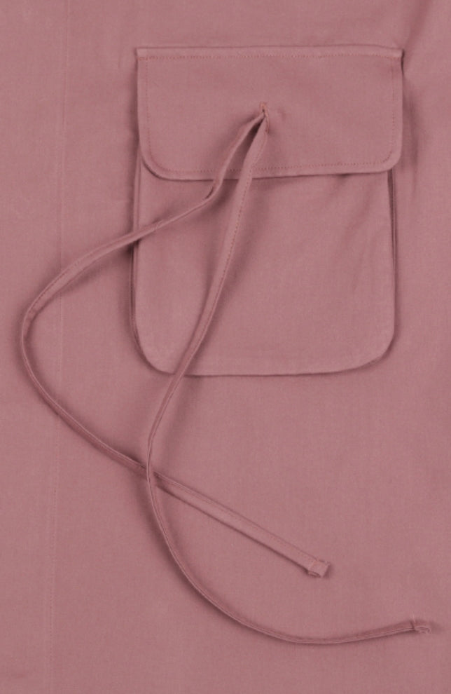 アジョバイアジョ（AJOBYAJO) Tri Pockets Shirt [Indian Red]