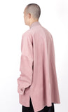 アジョバイアジョ（AJOBYAJO) Mixed Corduroy Oversized Shirt [Pink]