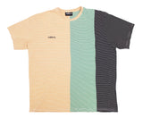 アジョバイアジョ（AJOBYAJO) Stripe T-Shirt (Yellow/Green/Black)