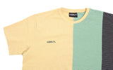 アジョバイアジョ（AJOBYAJO) Stripe T-Shirt (Yellow/Green/Black)