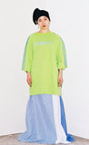 アジョバイアジョ（AJOBYAJO) Folding Raglan T-Shirt (Yellow Green)