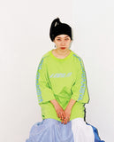 アジョバイアジョ（AJOBYAJO) Folding Raglan T-Shirt (Yellow Green)