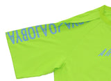 アジョバイアジョ（AJOBYAJO) Folding Raglan T-Shirt (Yellow Green)