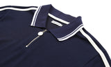 アジョバイアジョ（AJOBYAJO) Collared Crop Zip Up [Navy]