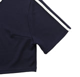 アジョバイアジョ（AJOBYAJO) Collared Crop Zip Up [Navy]