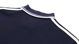 アジョバイアジョ（AJOBYAJO) Collared Crop Zip Up [Navy]