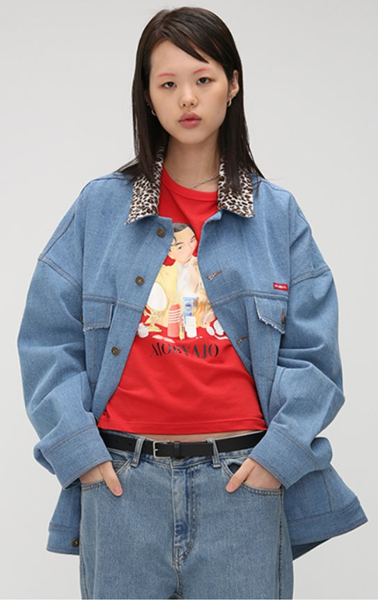 アジョバイアジョ（AJOBYAJO) Cosmetic Man T-Shirt [Red]