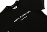 アジョバイアジョ（AJOBYAJO) Logo Stich T-Shirt [Black]