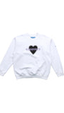 アジョバイアジョ（AJOBYAJO) Heart Logo Sweatshirt [White]