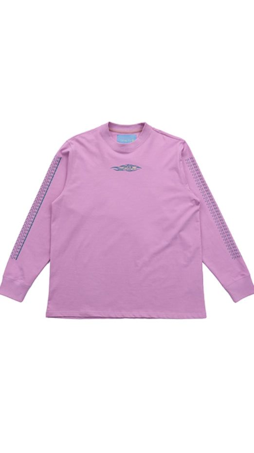 アジョバイアジョ（AJOBYAJO) Tribal Long Sleeve T-Shirt [Pink]