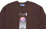 アジョバイアジョ（AJOBYAJO) Video Sweatshirt [Brown]