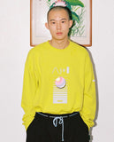 アジョバイアジョ（AJOBYAJO) Video Sweatshirt [Lime]