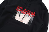 アジョバイアジョ（AJOBYAJO) Crying Manga Hoodie [Black]