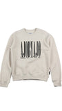 アジョバイアジョ（AJOBYAJO) Retro Logo Sweat Shirt [Beige]