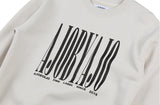 アジョバイアジョ（AJOBYAJO) Retro Logo Sweat Shirt [Beige]