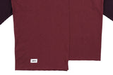 アジョバイアジョ（AJOBYAJO)  Long Knit Sleeve T-Shirt [Wine]