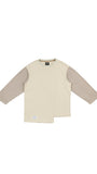 アジョバイアジョ（AJOBYAJO)  Long Knit Sleeve T-Shirt [Beige]