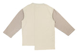 アジョバイアジョ（AJOBYAJO)  Long Knit Sleeve T-Shirt [Beige]