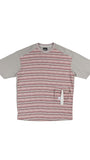 アジョバイアジョ（AJOBYAJO)  Oversized Twofold Knitted T-Shirt [Pink]