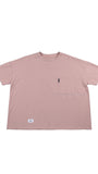 アジョバイアジョ（AJOBYAJO)  Oversized Signature Logo T-Shirt [Pink]