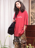 アジョバイアジョ（AJOBYAJO)  Original T-Shirt [Red]