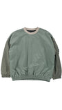 アジョバイアジョ（AJOBYAJO) Oversized Bomber Nylon Sweatshirt [Mint]