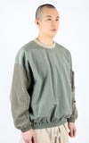 アジョバイアジョ（AJOBYAJO) Oversized Bomber Nylon Sweatshirt [Mint]