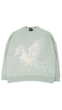 アジョバイアジョ（AJOBYAJO) Phoenix Oversized Knit Sweater [Mint]