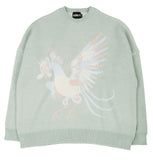 アジョバイアジョ（AJOBYAJO) Phoenix Oversized Knit Sweater [Mint]