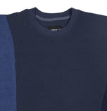 アジョバイアジョ（AJOBYAJO)  Oversized Mixed T-Shirt [Navy]