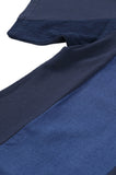 アジョバイアジョ（AJOBYAJO)  Oversized Mixed T-Shirt [Navy]