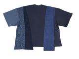 アジョバイアジョ（AJOBYAJO)  Oversized Mixed T-Shirt [Navy]