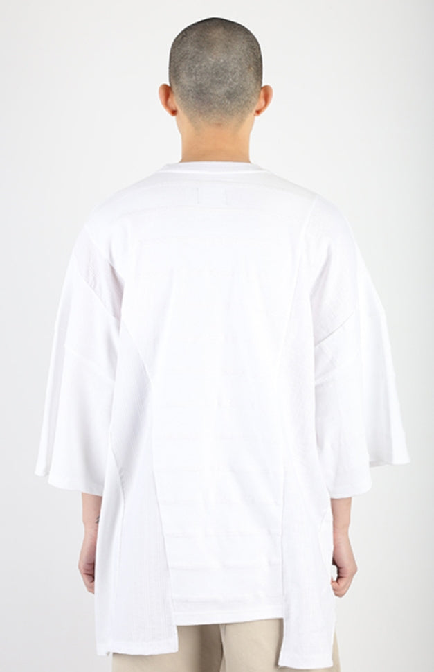 アジョバイアジョ（AJOBYAJO) Oversized Mixed T-Shirt [White] – UNDERSTUDY CLUB