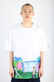 アジョバイアジョ（AJOBYAJO)  3D World T-Shirt [White]