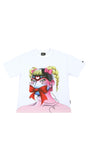 アジョバイアジョ（AJOBYAJO)  Perfect Fink Face T-Shirt [White]