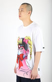 アジョバイアジョ（AJOBYAJO)  Perfect Fink Face T-Shirt [White]