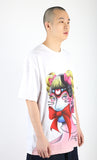 アジョバイアジョ（AJOBYAJO)  Perfect Fink Face T-Shirt [White]