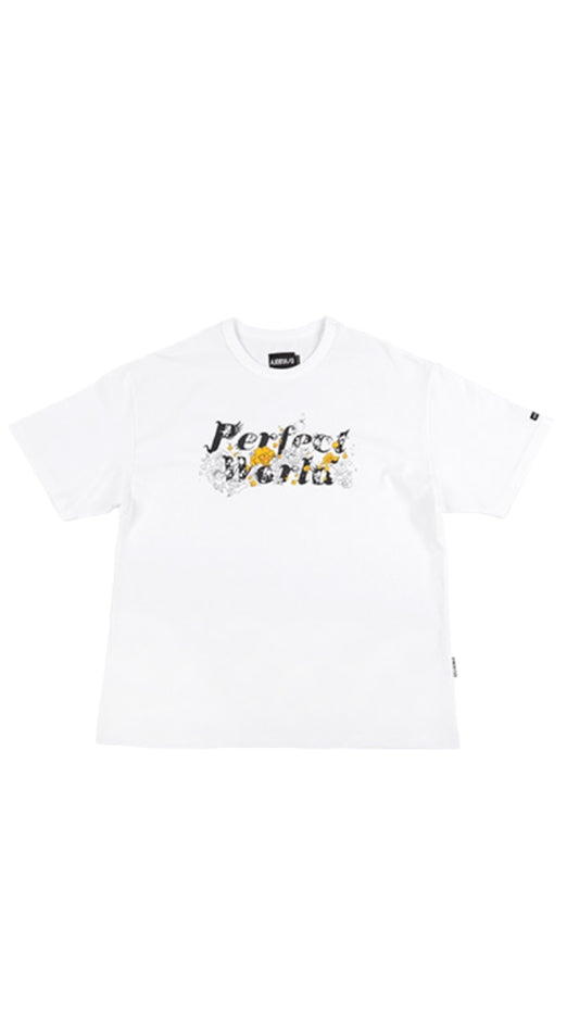アジョバイアジョ（AJOBYAJO) Perfect World T-Shirt [White]