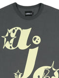 アジョバイアジョ（AJOBYAJO) Shining AJO T-shirt [Charcoal]