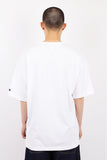 アジョバイアジョ（AJOBYAJO) Slogan T-shirt [White]