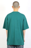 アジョバイアジョ（AJOBYAJO) Slogan T-shirt [Teal]