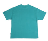 アジョバイアジョ（AJOBYAJO) Slogan T-shirt [Teal]