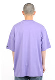 アジョバイアジョ（AJOBYAJO) Slogan T-shirt [Lilac]