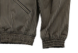 アジョバイアジョ（AJOBYAJO) Stripe Bomber Jacket [Black]