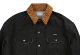 アジョバイアジョ（AJOBYAJO) Leopard Denim Trucker [Black]