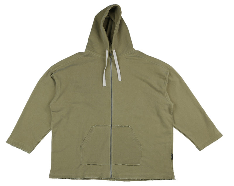 アジョバイアジョ（AJOBYAJO) Oversized Pigment Bio Washed Hoodie [Olive]