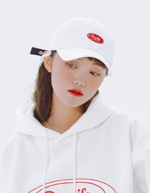 デイライフ(Daylife)  DAYLIFE STRING BALL CAP  (WHITE)