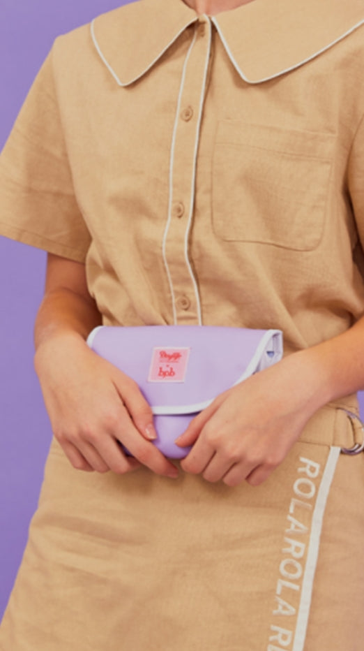 デイライフ(Daylife)  DAYLIFE BPB MACAROON POUCH (PURPLE)