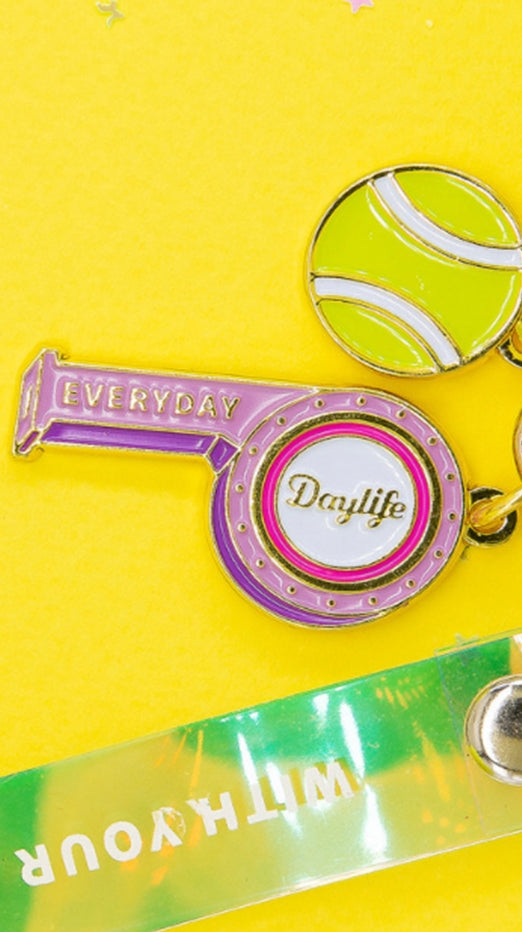 デイライフ(Daylife)  Daylife Pink Whistle Keyring